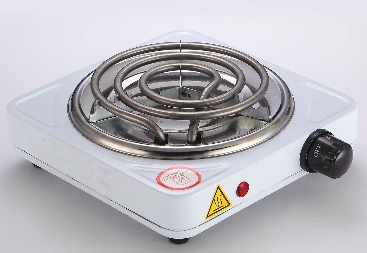 Electric Stove For Cooking, Hot Plate Heat Up