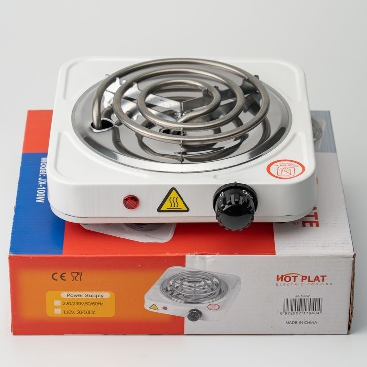 Electric Stove For Cooking, Hot Plate Heat Up